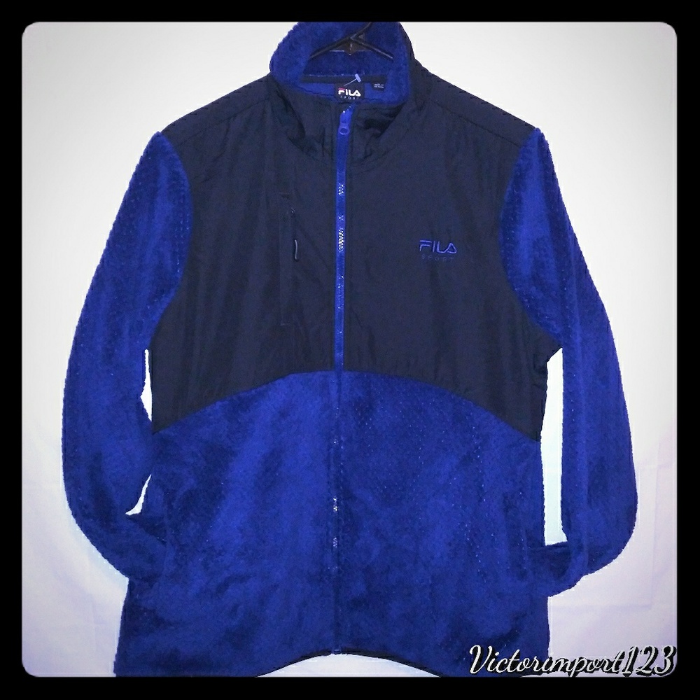 FILA SPORT Women's blue Plush Fleece size L